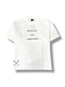 Protector and Maintainer 'Not Perfect' T-Shirt (White/Black) - FRESH N FITTED