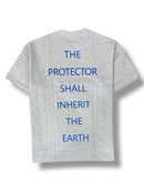 Protector and Maintainer 'Not Perfect' T-Shirt (Grey/Blue) - FRESH N FITTED