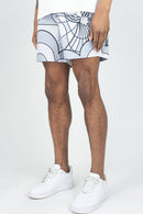 Rebel Minds 'RBL' Board Shorts (Grey) 151-922 - FRESH N FITTED