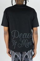 Rebel Minds 'Peace Of Mind' Oversized T-Shirt (Black) 151-142 - FRESH N FITTED