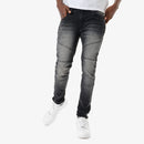 Copper Rivet Side Pocket Denim Pants (Black Wash) 933208 - FRESH N FITTED