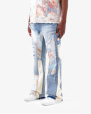 VOYAGE STUDIO 'PURE' Flare Carpenter With Digital Print Denim (LSB) 51P01 - FRESH N FITTED
