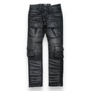 Ops Kids 'Cargo' Utility Pants (Black Sand) OPS1706 - FRESH N FITTED