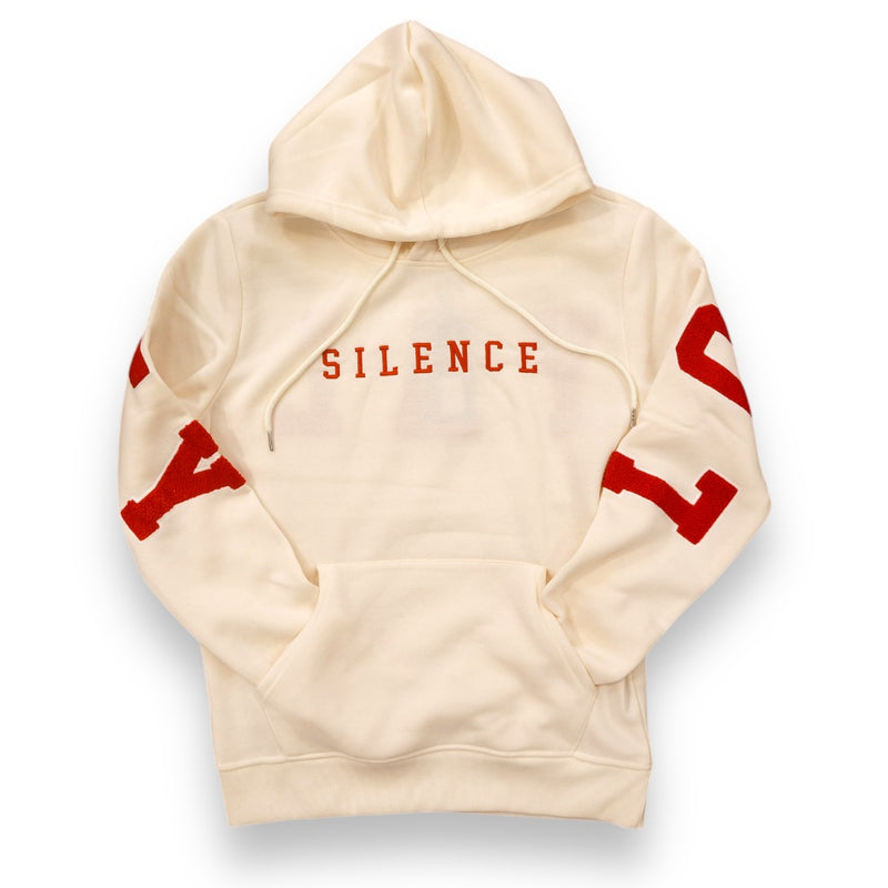 Black Pike 'Silence/ Loyalty' Hoodie (Natural) FB2431