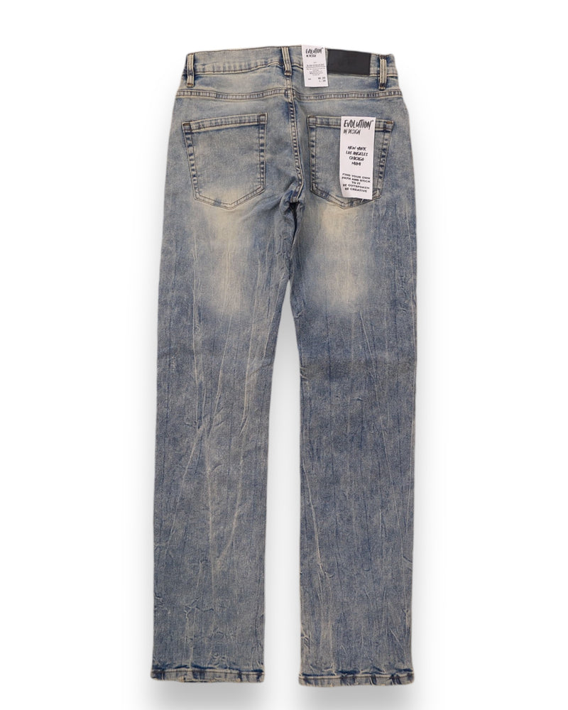 Evolution 'Standard' Slim Straight Denim (Lt.Tint) EV-330187