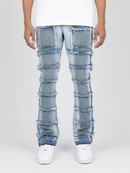 Original Fables 'Mud' Stack Jeans (Med. Indigo) G51-684