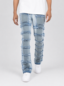 Original Fables 'Mud' Stack Jeans (Med. Indigo) G51-684