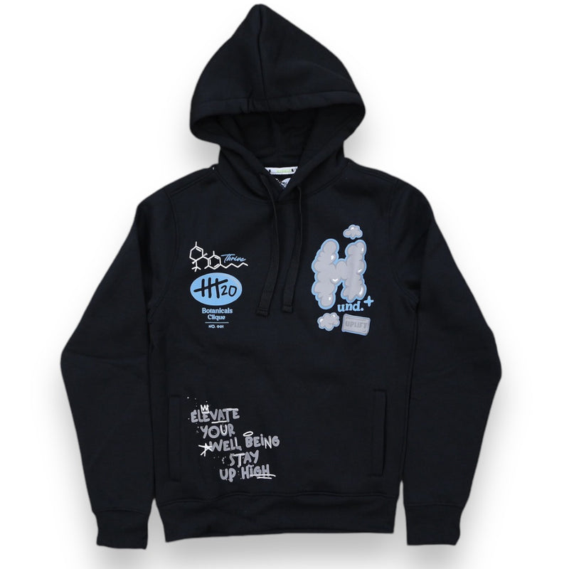 Highly Undrtd 'Lift The World Up' Hoodie (Black) UF4658