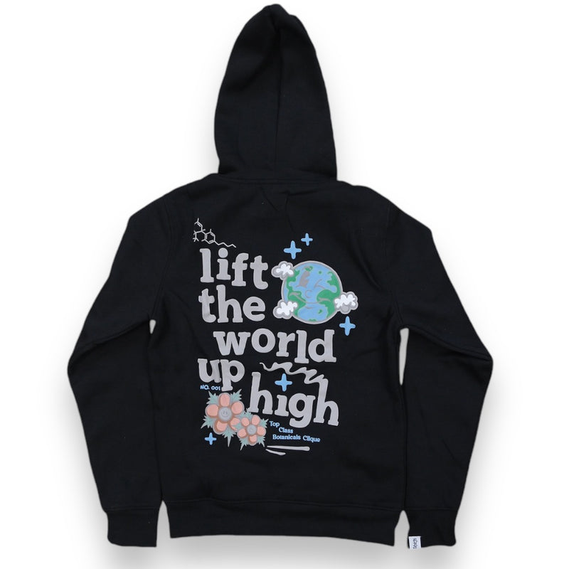 Highly Undrtd 'Lift The World Up' Hoodie (Black) UF4658