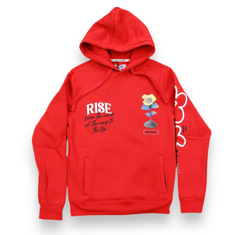 Highly Undrtd 'Rise Again' Hoodie (Red) UF4657