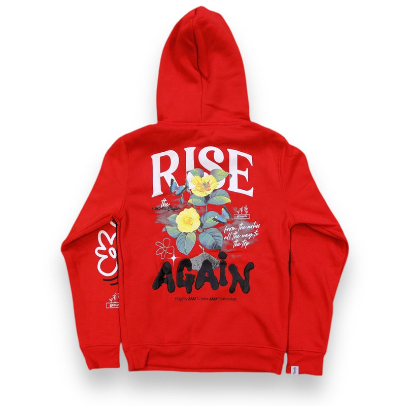 Highly Undrtd 'Rise Again' Hoodie (Red) UF4657