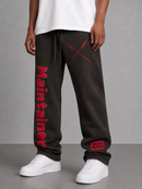Protector and Maintainer 'FTMH' Heavyweight Stacked Sweats in Copper Black