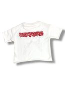 Focus Kids 'Misbehaved' Cropped T-Shirt (White) 80699T/K - FRESH N FITTED