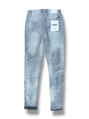 KDNK Lace Patched Denim (Blue) KND4703 - FRESH N FITTED