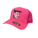 MUKA 'Self Discover' Trucker Hat (Pink) T54237 - FRESH N FITTED