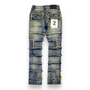FWRD Kids 'Patchwork' Stacked Denim (LT.Tint) FW-33958k - FRESH N FITTED
