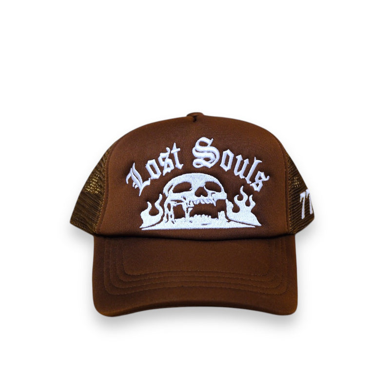 7M 'LOST SOULS' Trucker Hat (Brown)