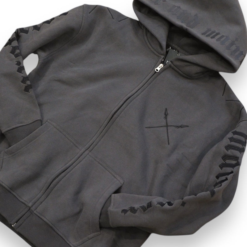 Protector and Maintainer 'Core' Zip Up (Charcoal)