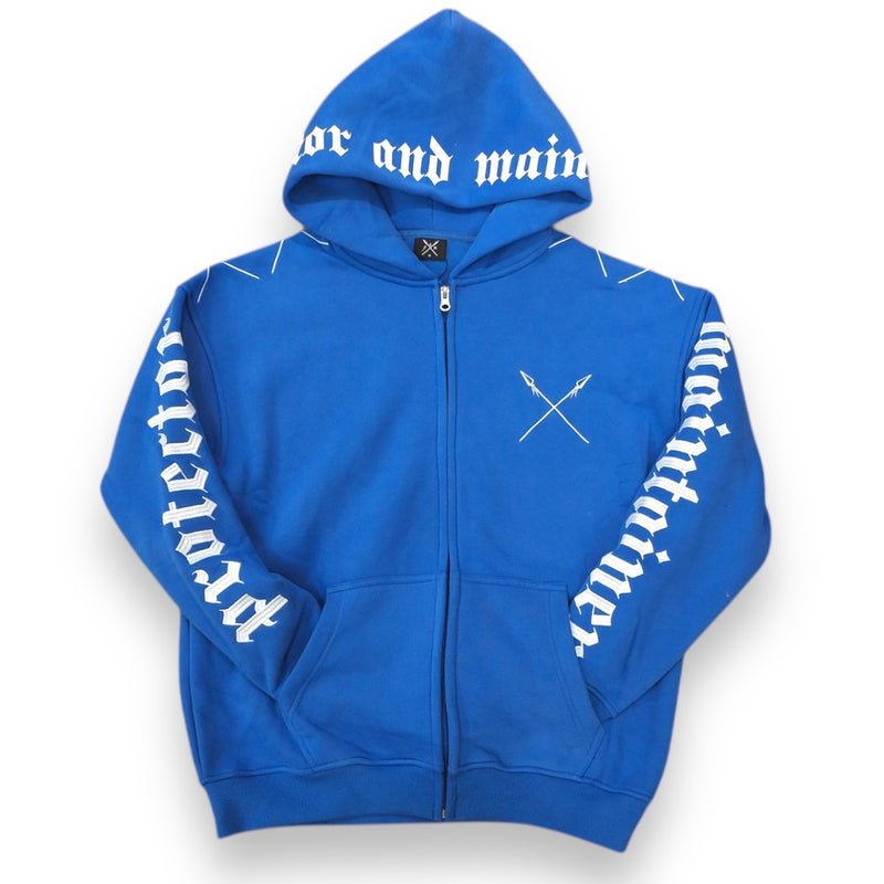 Protector and Maintainer 'Core' Zip Up (Blue)