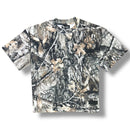 67 ‘BLANK’ Premium Heavyweight Oversized Boxy Shirt (Woodland Camo) - FRESH N FITTED