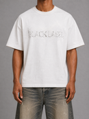 Black Label 'Stallion' T-Shirt In White