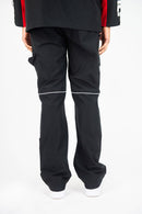 Rebel Minds 'RACING' Nylon Cargo Pants (Black/Red) 152-438 - FRESH N FITTED