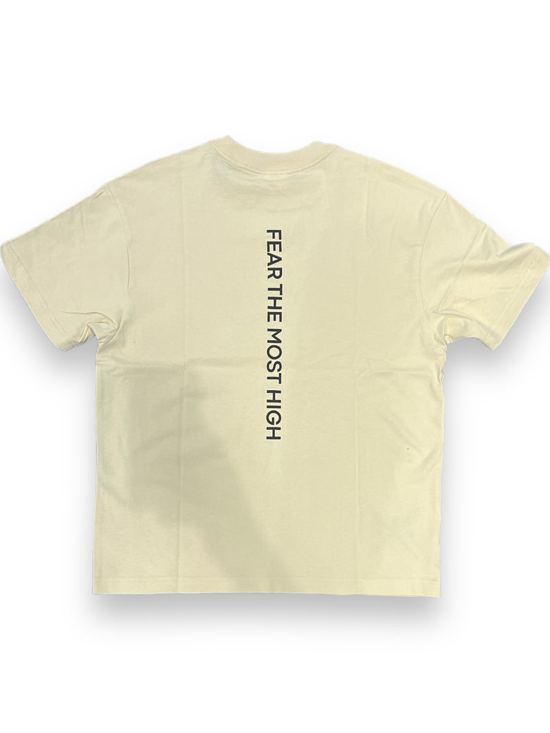 Protector and Maintainer 'Built Tough' T-Shirt (Cream & Mud) - FRESH N FITTED-2 INC