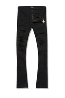 SYIP 'York' Stacked Denim (Jet Black) JTF2117 - FRESH N FITTED