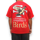 Birds "Niner" Red Ultra-Premium Oversized S/S Box T-Shirt - FRESH N FITTED