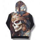 Black Pike 'Saint Native Skull' Tapestry Hoodie (Black) FB2550 - FRESH N FITTED