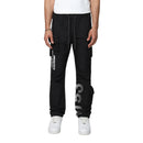 Smoke Rise 'Utility Cargo Windbreaker' Pants (Black) WP25584 - FRESH N FITTED