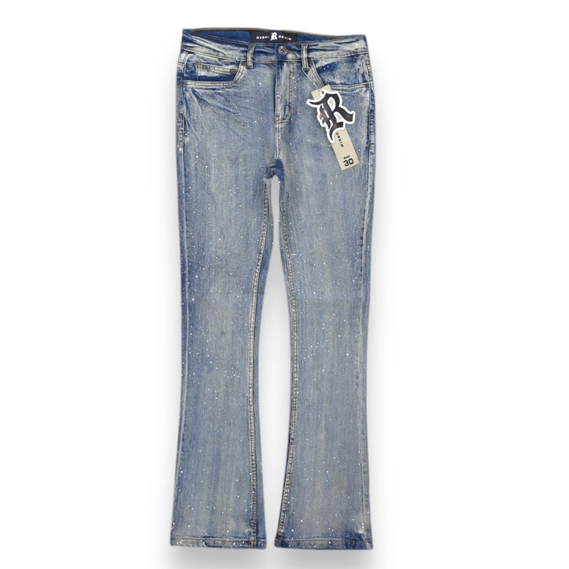 Rebel Denim 'Rhinestone' Stacked Denim (Lt.Vintage) 642-677