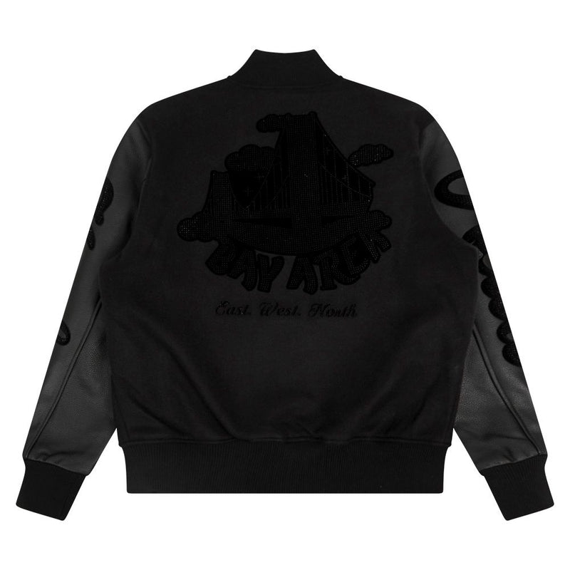 Wedding Cake 'Bay Area' Varsity Jacket (Jet Black) WC6971037