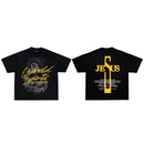 WRLDSNTS 'JeSus' T-Shirt (Black) - FRESH N FITTED