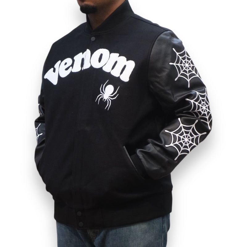 Roku Studio 'Venom' Varsity Jacket (Black)