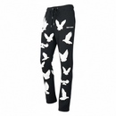 Black Pike 'Bird Gang' Stacked Sweatpants (Black) FB2531S - FRESH N FITTED