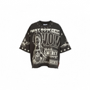 First Row ‘A Sacred Vow Secrets Blessing' Cropped T-Shirt (Grey) FRM1028A - FRESH N FITTED