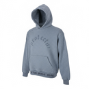 Protector and Maintainer 'ICY' Studded Pullover Hoodie (Charcoal/Black) - FRESH N FITTED