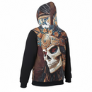 Black Pike 'Saint Native Skull' Tapestry Hoodie (Black) FB2550 - FRESH N FITTED