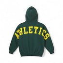 Pro Standard 'Oakland Athletics Wingspan' Drop Shoulder Hoodie (Forest Green) LOA5315774 - FRESH N FITTED