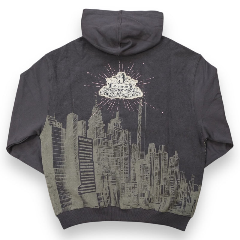 Civilized 'Blessed By The Hustle' Hoodie (Espresso) CV6030