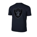 Pro Standard Las Vegas Raiders 'Blackout' Drop Shoulder T-Shirt (Black) FOR1411076 - FRESH N FITTED