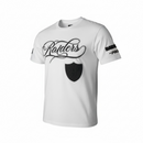Pro Standard Las Vegas Raiders 'Blackout' Drop Shoulder T-Shirt (White) FOR1411076