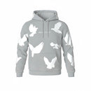 Black Pike 'Bird Gang' Hoodie (H. Grey) FB2531S - FRESH N FITTED
