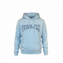 Black Pike Fearless Rhinestone Hoodie (Lt.Blue) FB2530S