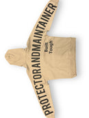 Protector and Maintainer 'Rated R' French Terry Pullover Hoodie (Khaki) - FRESH N FITTED