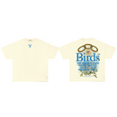 Birds 'Third Eye' Cream Oversized Ultra-Premium Box S/S T-Shirt - FRESH N FITTED