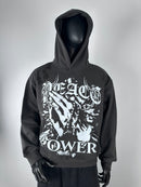 Inner Peace ‘Power’ Pullover Hoodie (Charcoal)