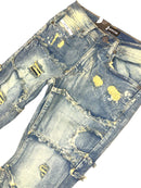 Makobi 'Pastoni' Stacked Denim (Dirt) M1984