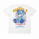 George V 'GV Bear' Tee (White) GV-S2710 - FRESH N FITTED